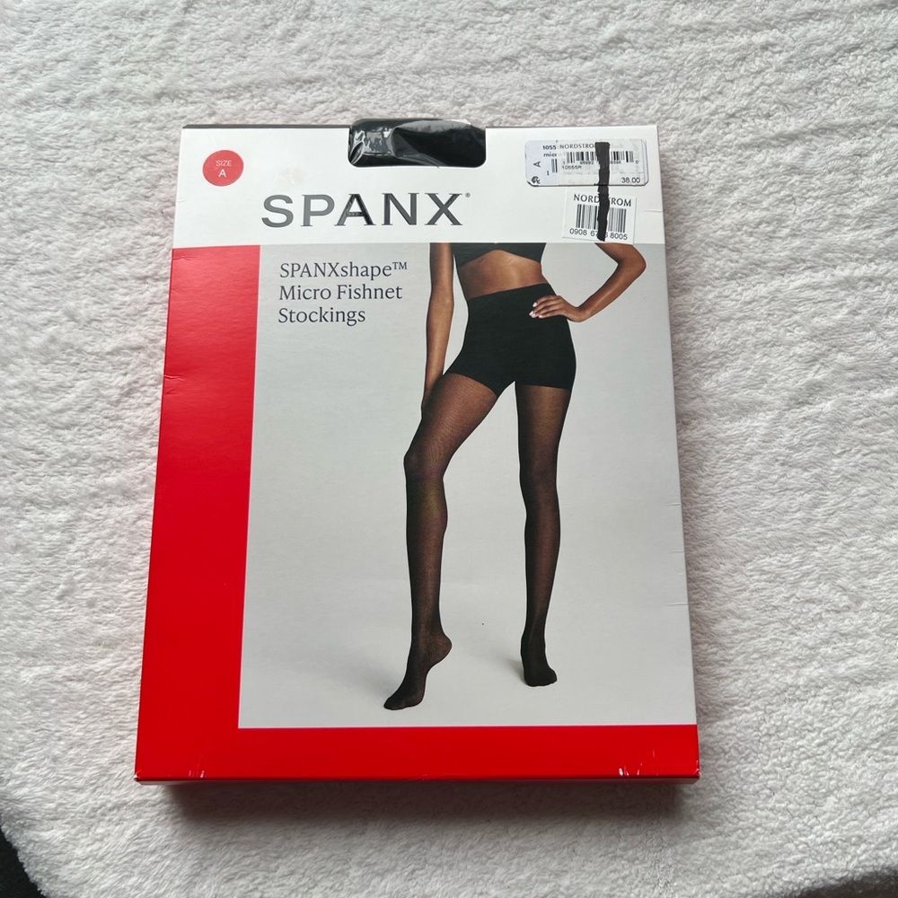 SPANXshape Micro Fishnet Stokings - Picture 4 of 10